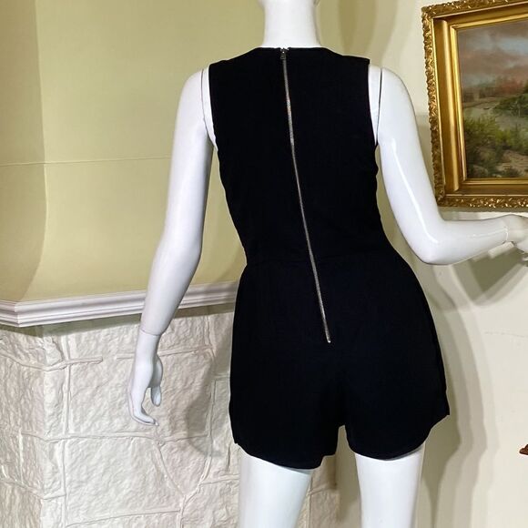 Abercrombie & Fitch Skort Romper Black - Picture 9 of 14